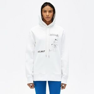 Helmut Lang Unisex Puppy Hoodie (XXL)